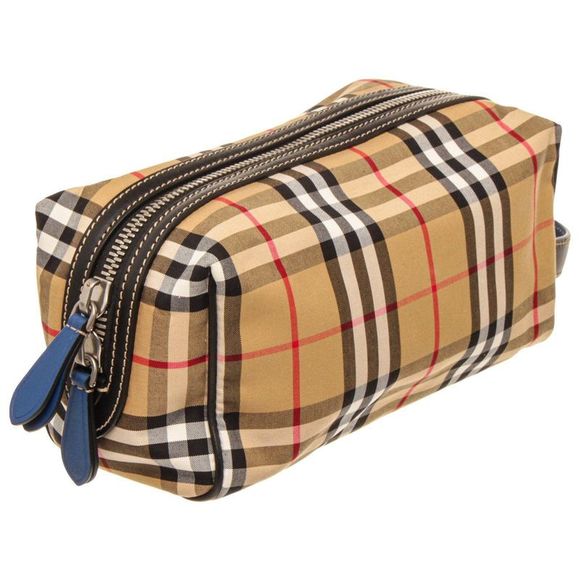 Burberry Brown Cosmetic Pouch Bag - Picture 3 of 6